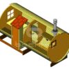 Barrel sauna “Mega-2-SV”